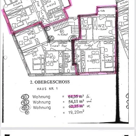 Wieko Leibnizstr. H1, 2.og Links Plauen